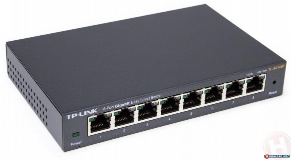 Hub 8 Portas TP-LINK TL-SG108E 10/100/1000 Easy