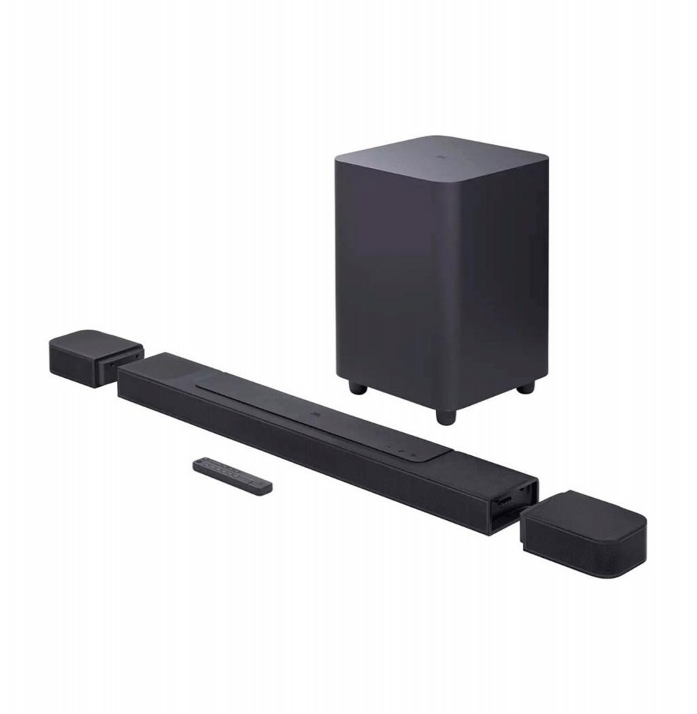 Caixa de Som JBL Bar 1000 7.1 6.5" 880w