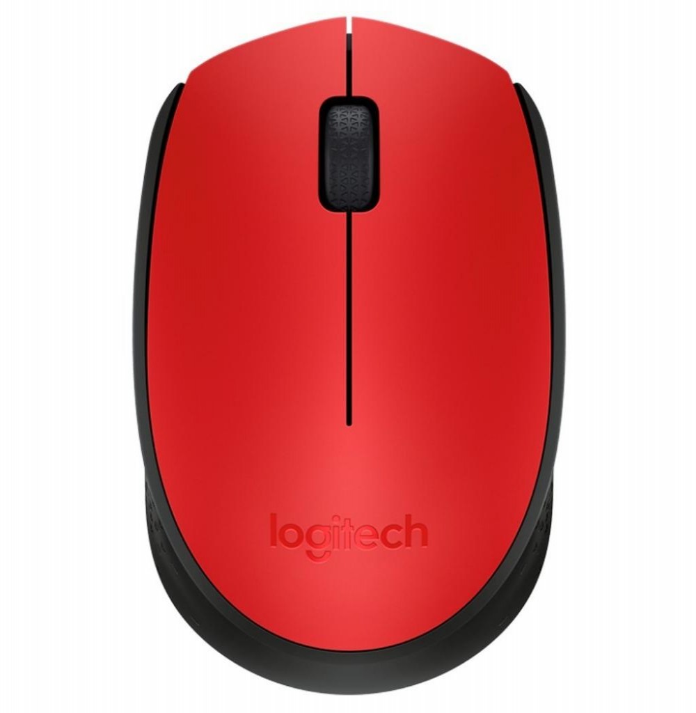Mouse Logitech M170 Wireless 910-004941 2.4GHz Vermelho