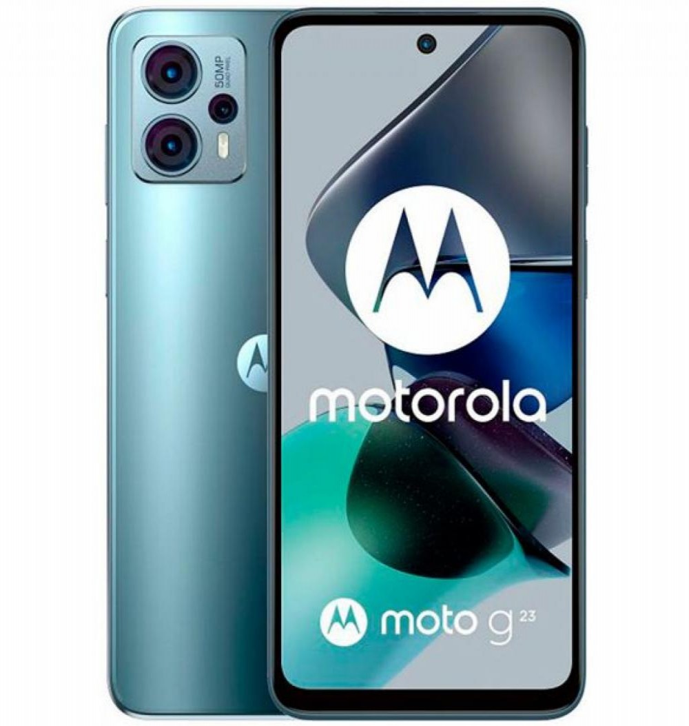 Celular Motorola G23 XT2333-5 8/128GB Ds 6.8" Azul 3 Pinos