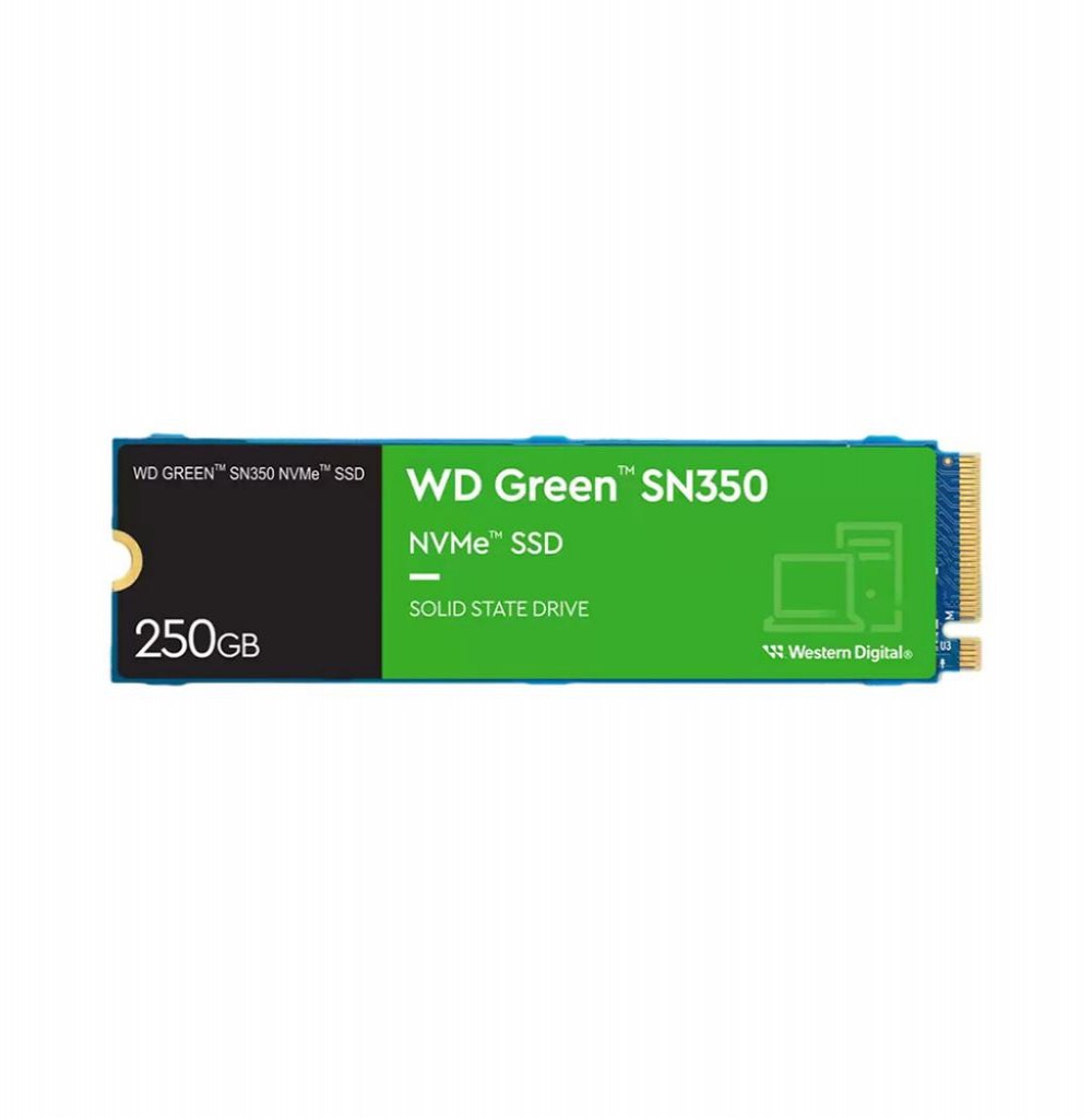 HD SSD M.2  250GB WD Green SN350 NVME WDS250G2G0C