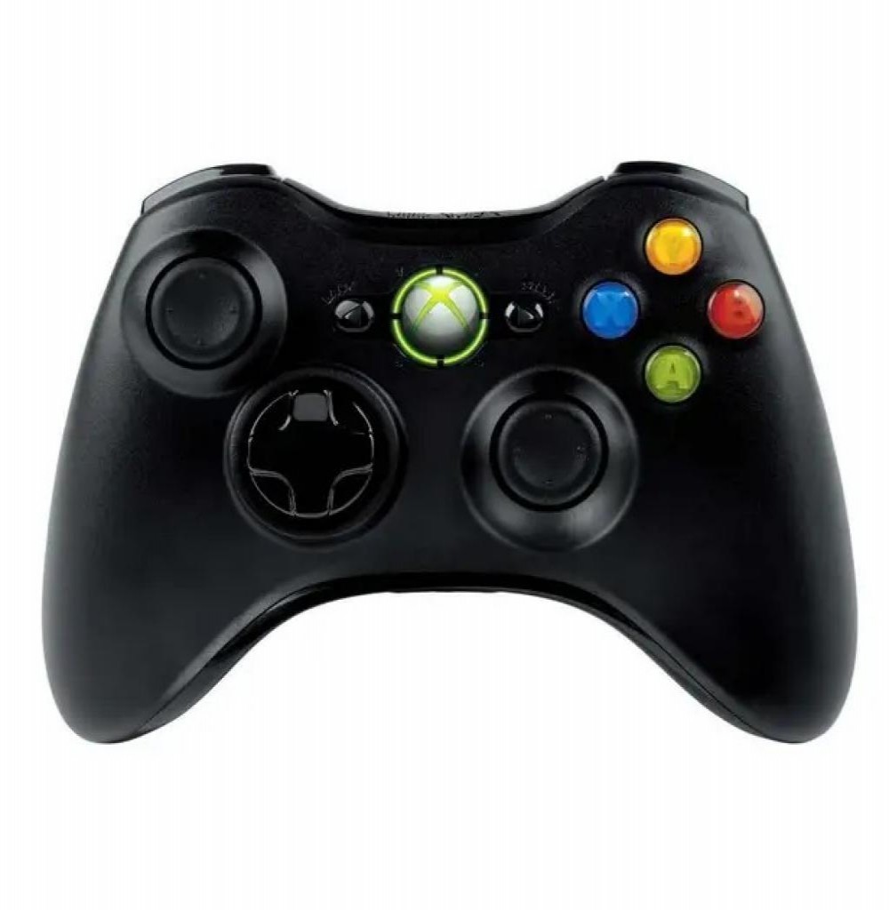 Controle Xbox 360 S/Fio Preto