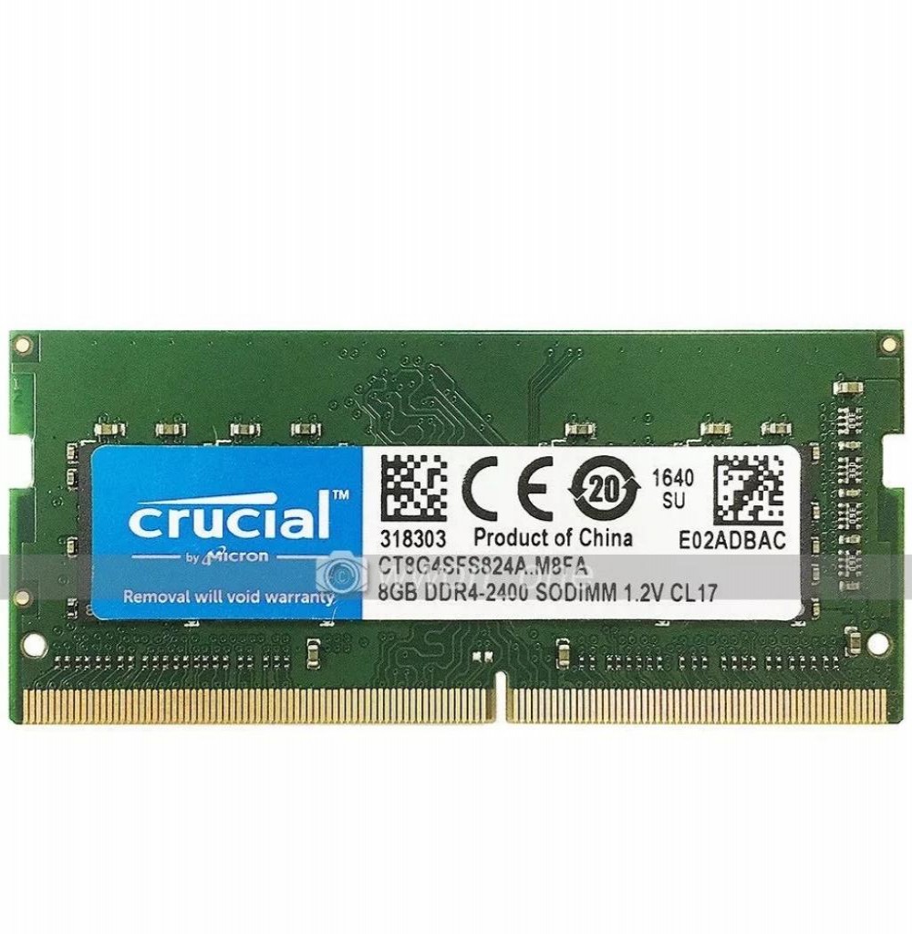 Memória Para Notebook DDR4  8GB 2400Mhz Crucial