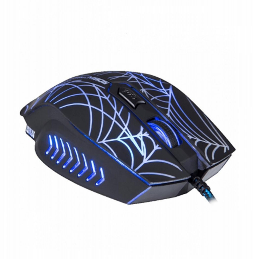 Mouse Marvo Gamer M306 Wired 6 Botões 2400 Dpi Led 7 Cores