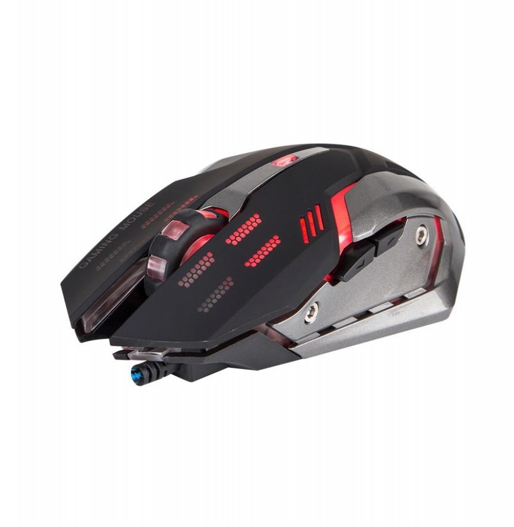 Mouse Gaming Marvo M314 Scorpion com fio USB Preto/Cinza