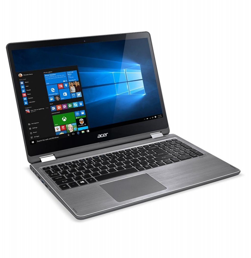 Notebook Acer R5-571T-57Z0 i5-7200U-2.5GHZ/ 8GB/ 1TB/ 15.6"FHD/ Touch