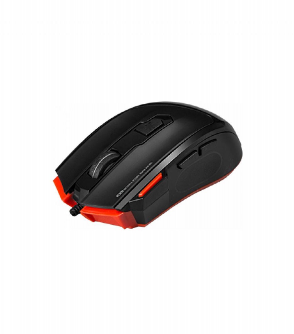 Mouse Gaming Marvo M320 Scorpion com fio USB Preto/Vermelho