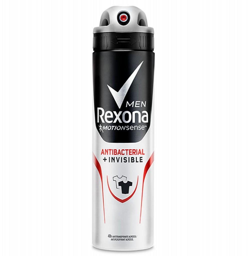 Desorante Rexona Spray Antibactério + Invisible Masculino 90 GR