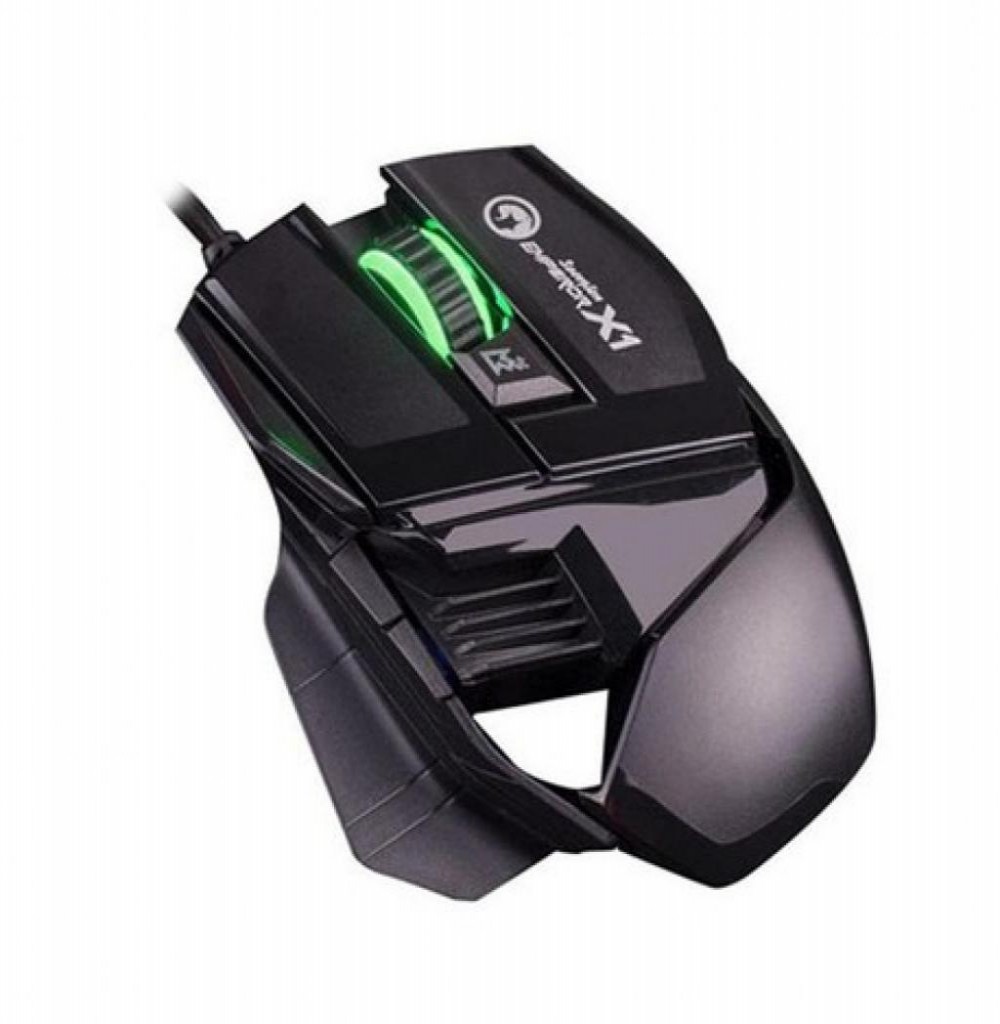Mouse Gaming Marvo Scorpion M501 USB com Fio Preto