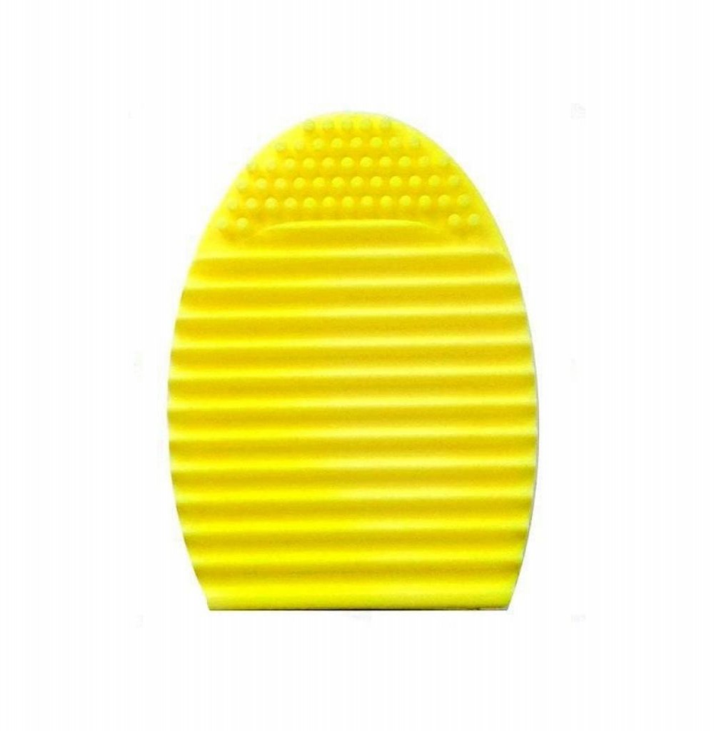 Limpador de Pincel Gati Brush Egg Amarelo