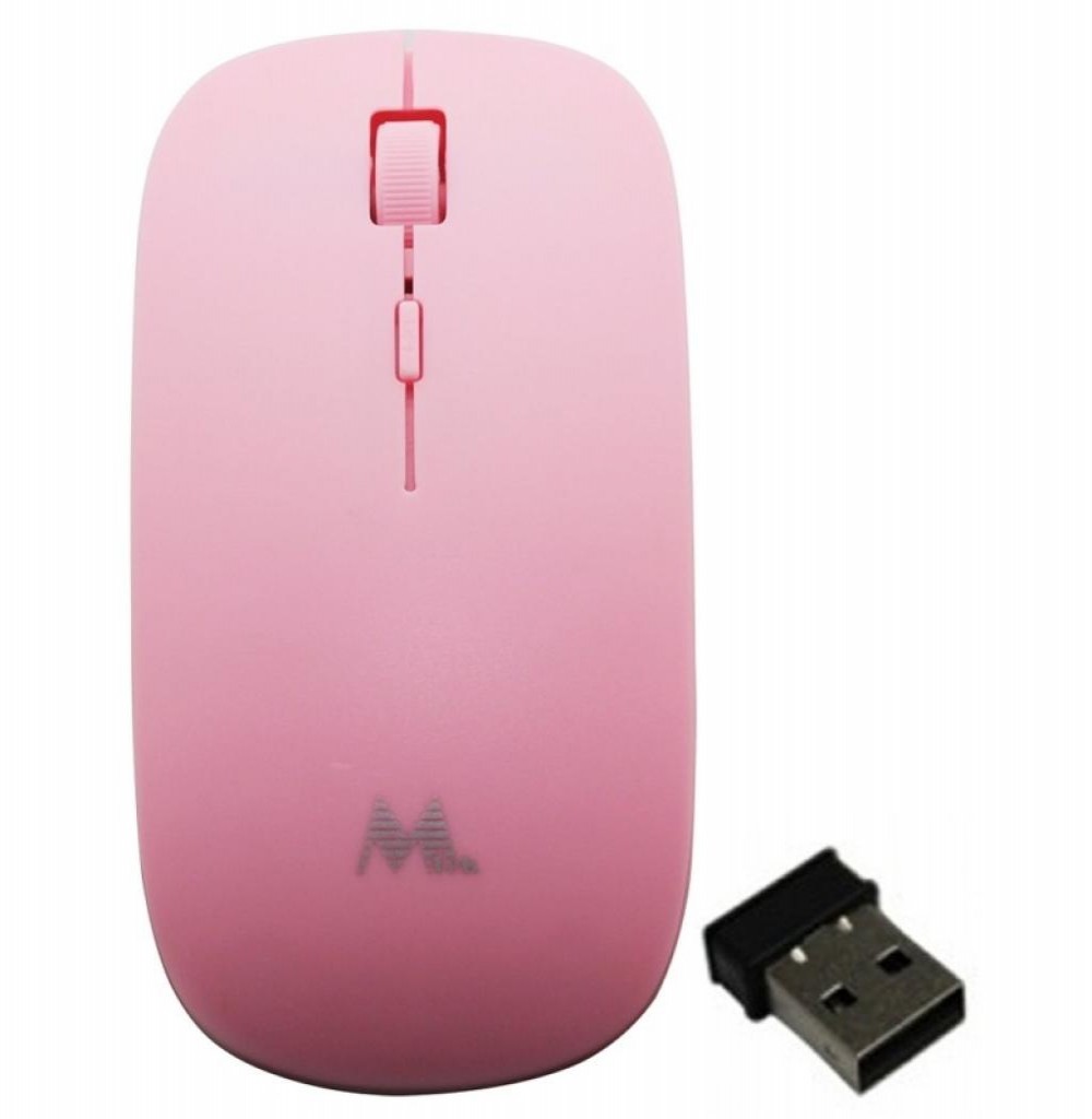 Mouse Mtek Wireless PMF423 - Rosa 