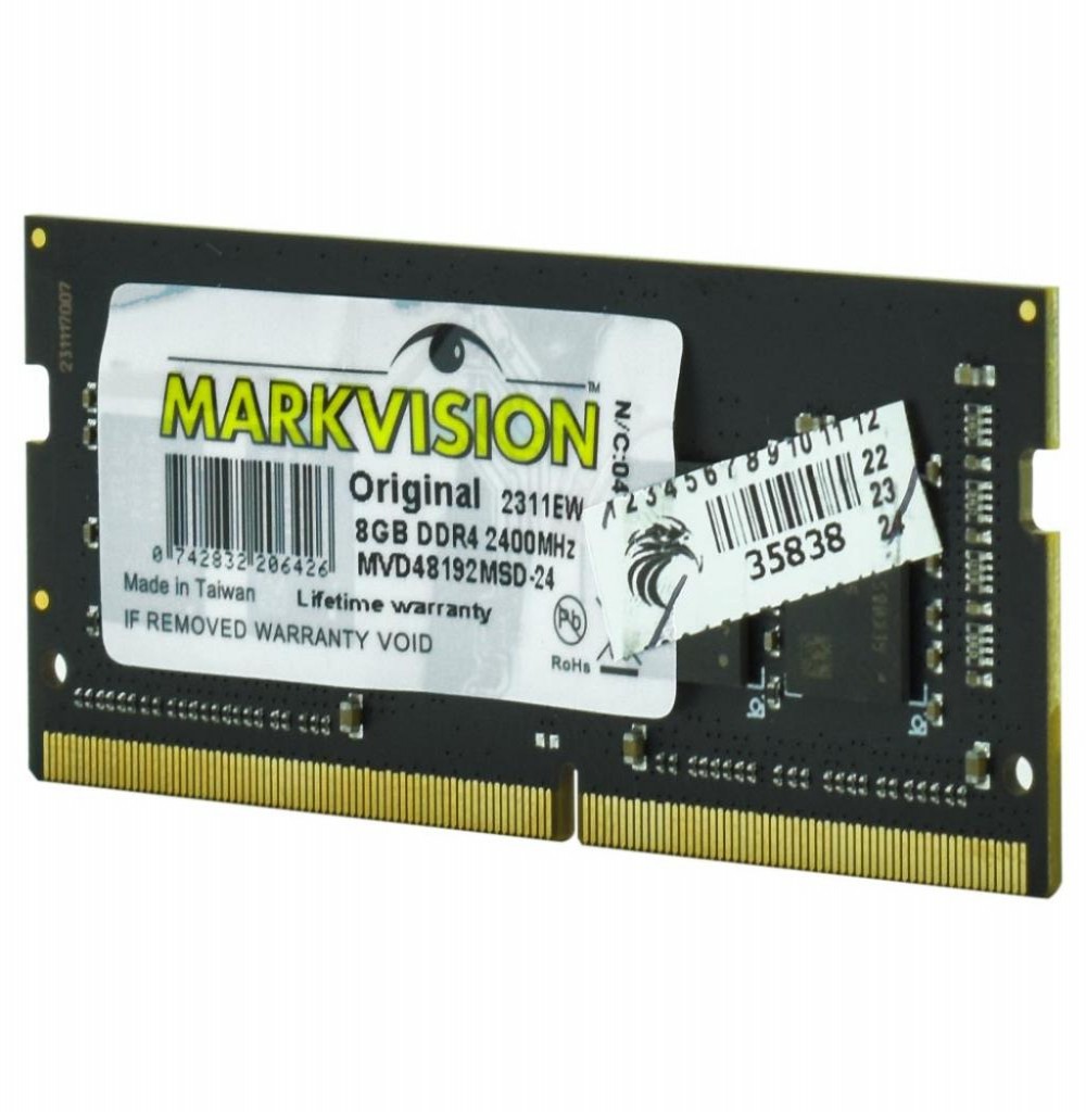 Memória para Notebook  Ddr4  8GB 2400 Markvision MVD48192MSD-24