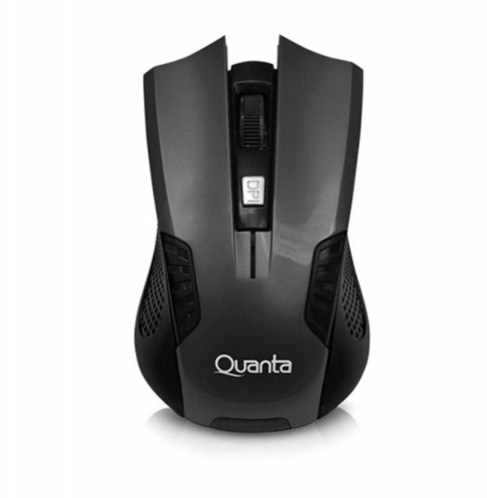 Mouse Gamer Sem Fio Quanta QTMSW1001 USB de até 1.200DPI - Vermelho/Preto