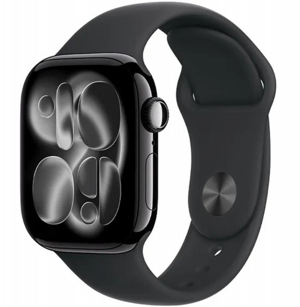 Relogio Apple S11 42MM MEQU4 Jet Black M/L