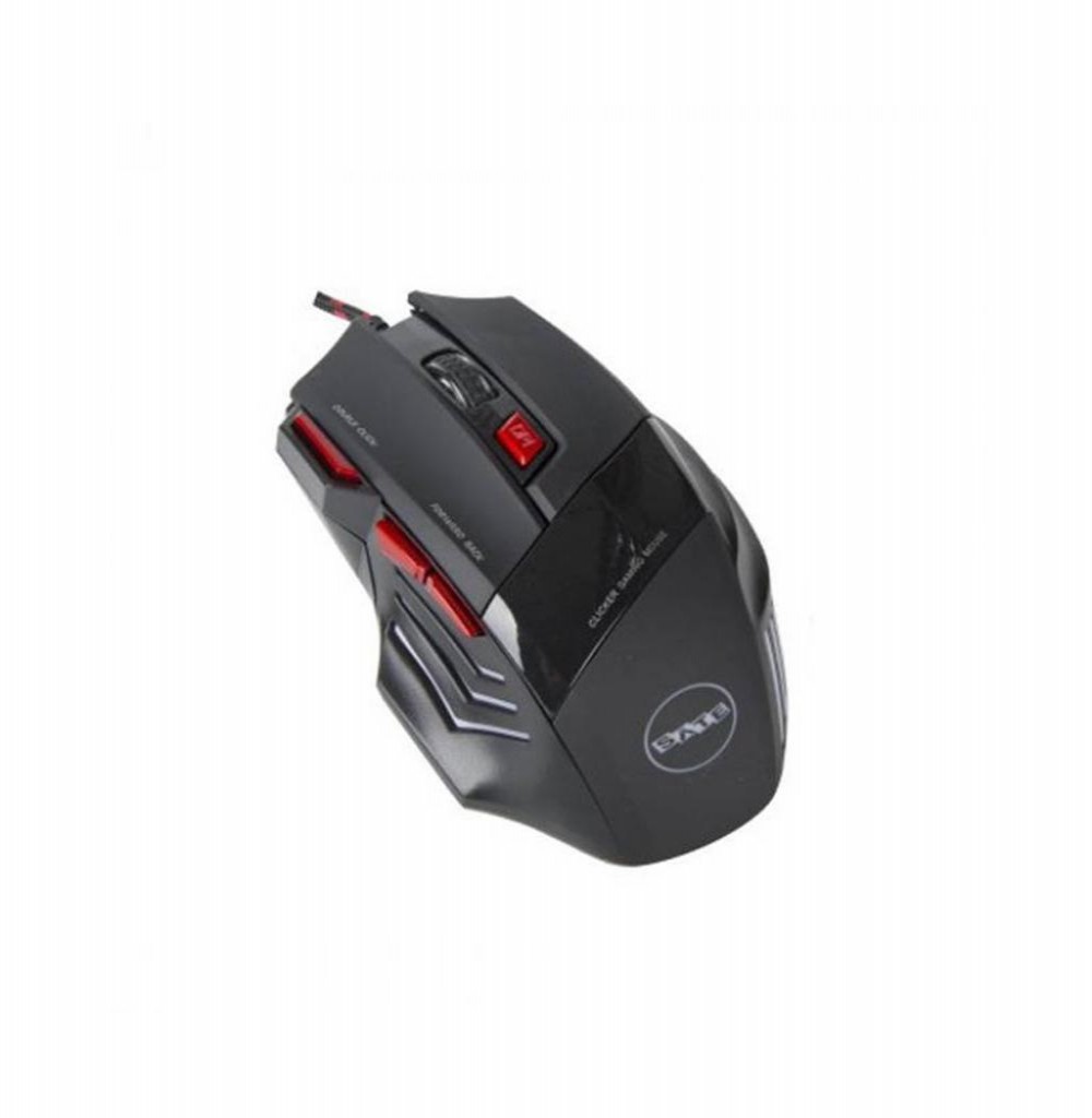 Mouse Satellie Gaming 7 Keys A-56 Preto-Vermelho