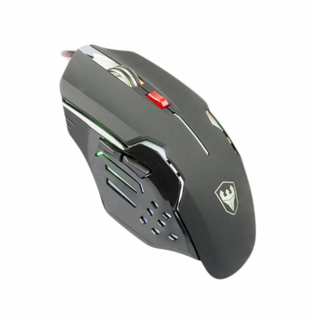 Mouse Óptico Satellite A-93 USB de 4.800CPI - Preto