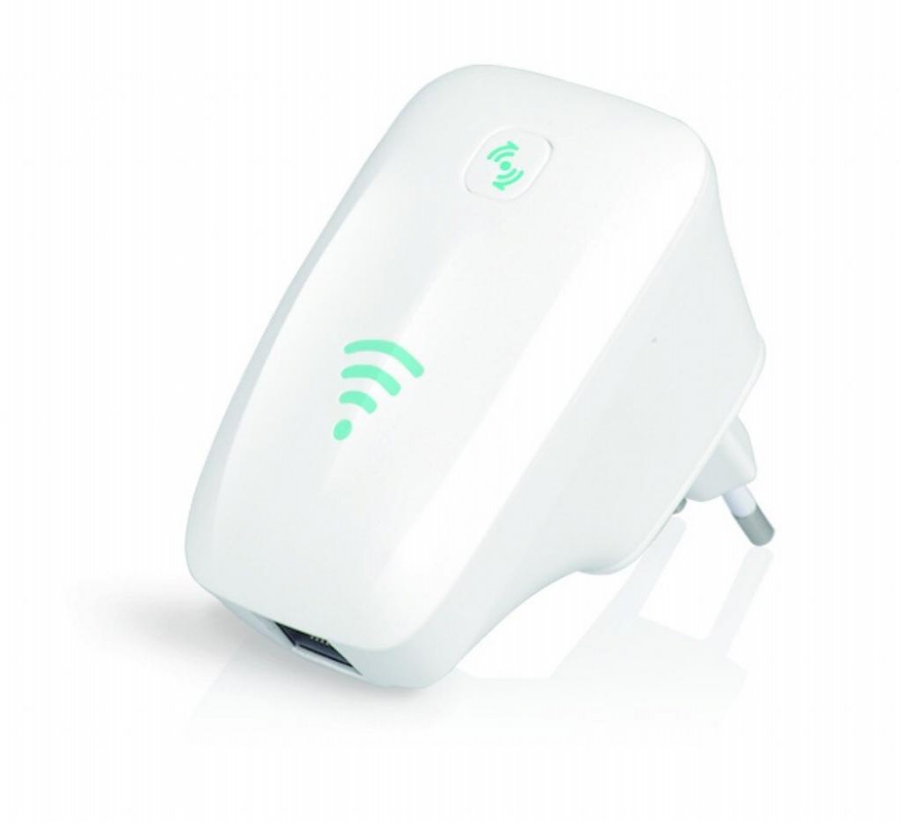 Repetidor de Sinal Wifi W-NET U25 300MPS Branco