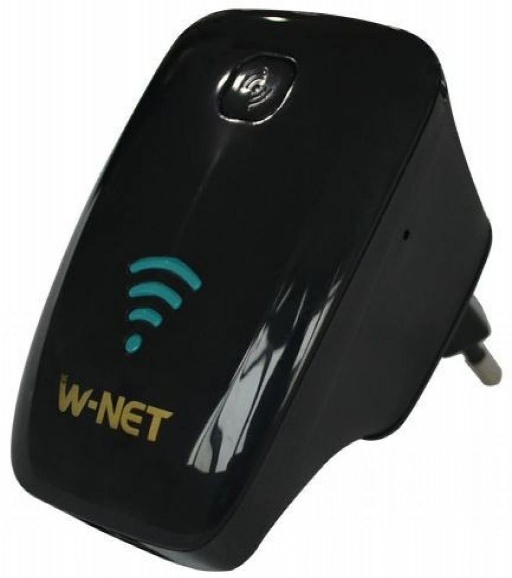 Repetidor de Sinal Wifi W-NET U25 300MPS Preto