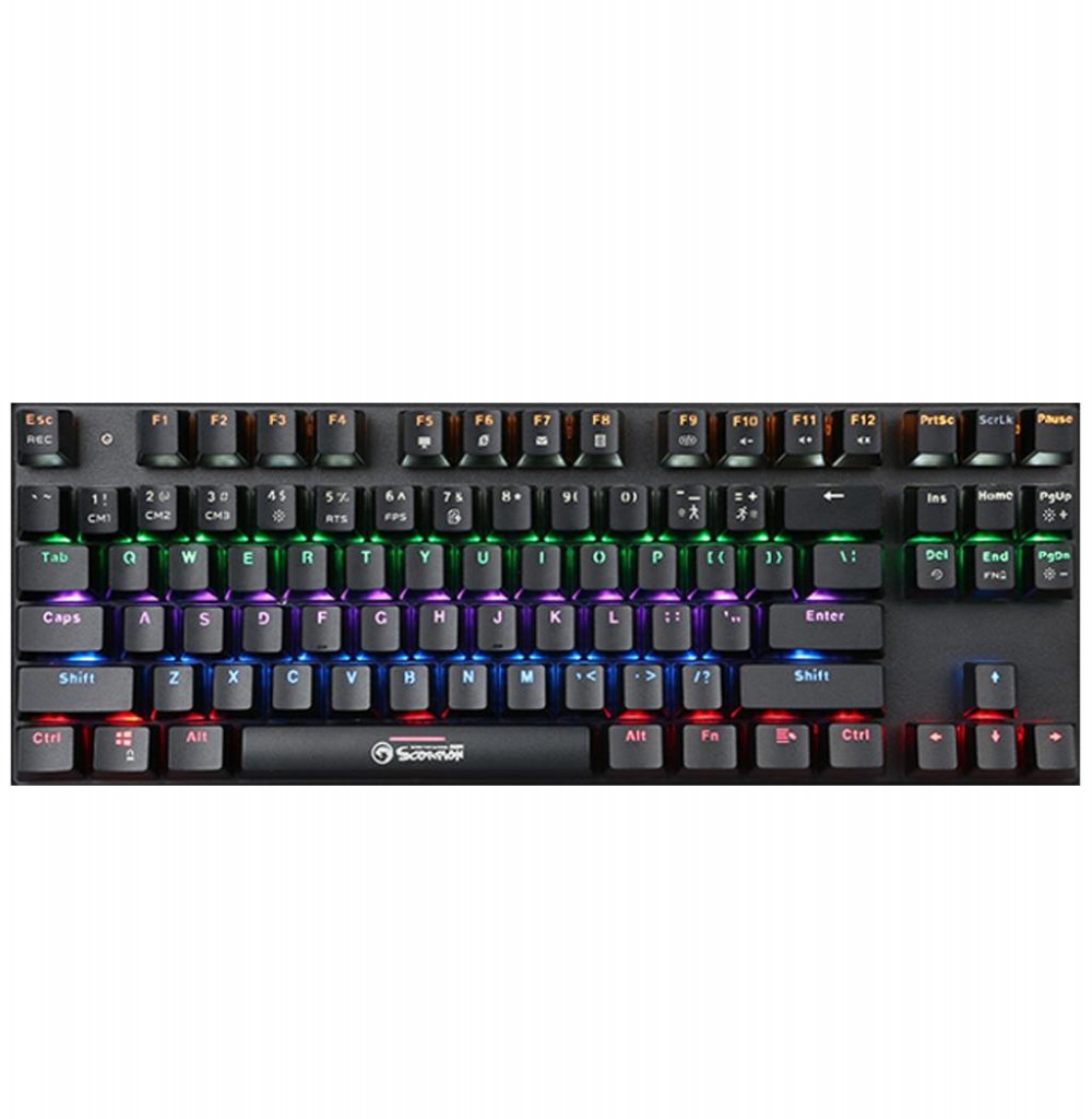 Teclado com fio Gaming Marvo Scorpion KG914 Preto (Inglês)