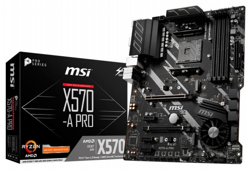 Placa-Mãe AMD (AM4) MSI X570-A Pro