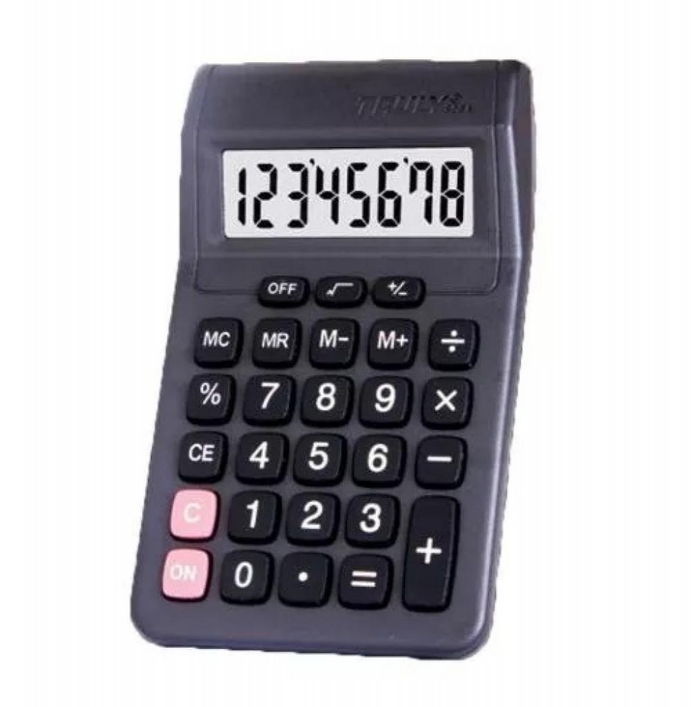 Calculadora Truly 806A 8 Dígitos Pequena