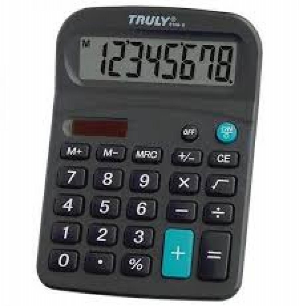 Calculadora Truly 814A 8 Dígitos Média