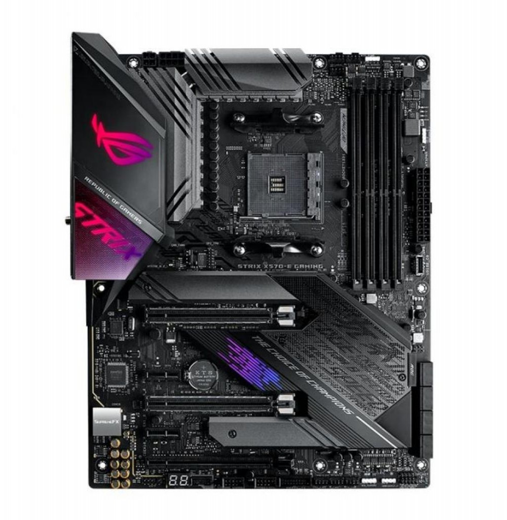 Placa-Mãe AMD (AM4) Asus X570-E Rog Strix Gaming