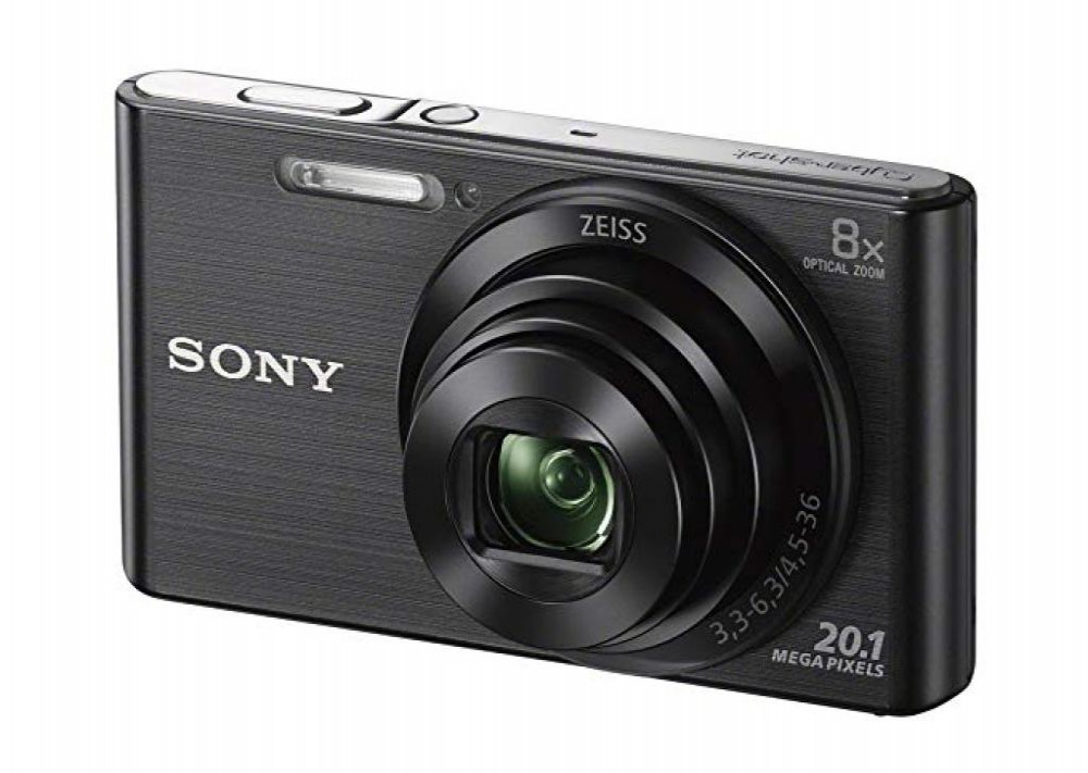 Câmera Digital Sony W830 20MP/8X/HD Preta