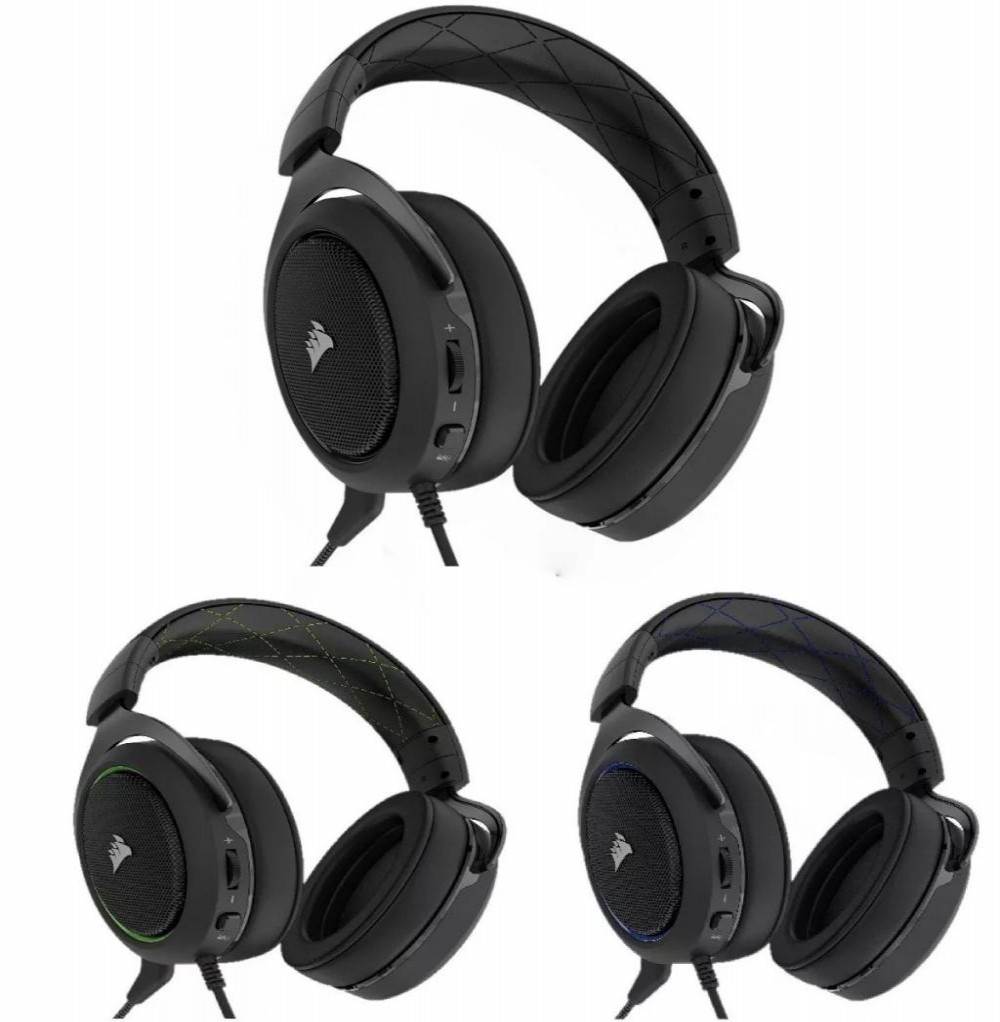 Headset Corsair para Jogos HS50 Stereo Gaming - Blue