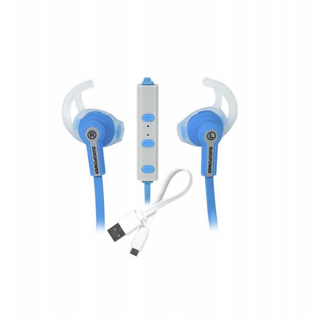 Fone de Ouvido Europower EP-606 Bluetooth Azul