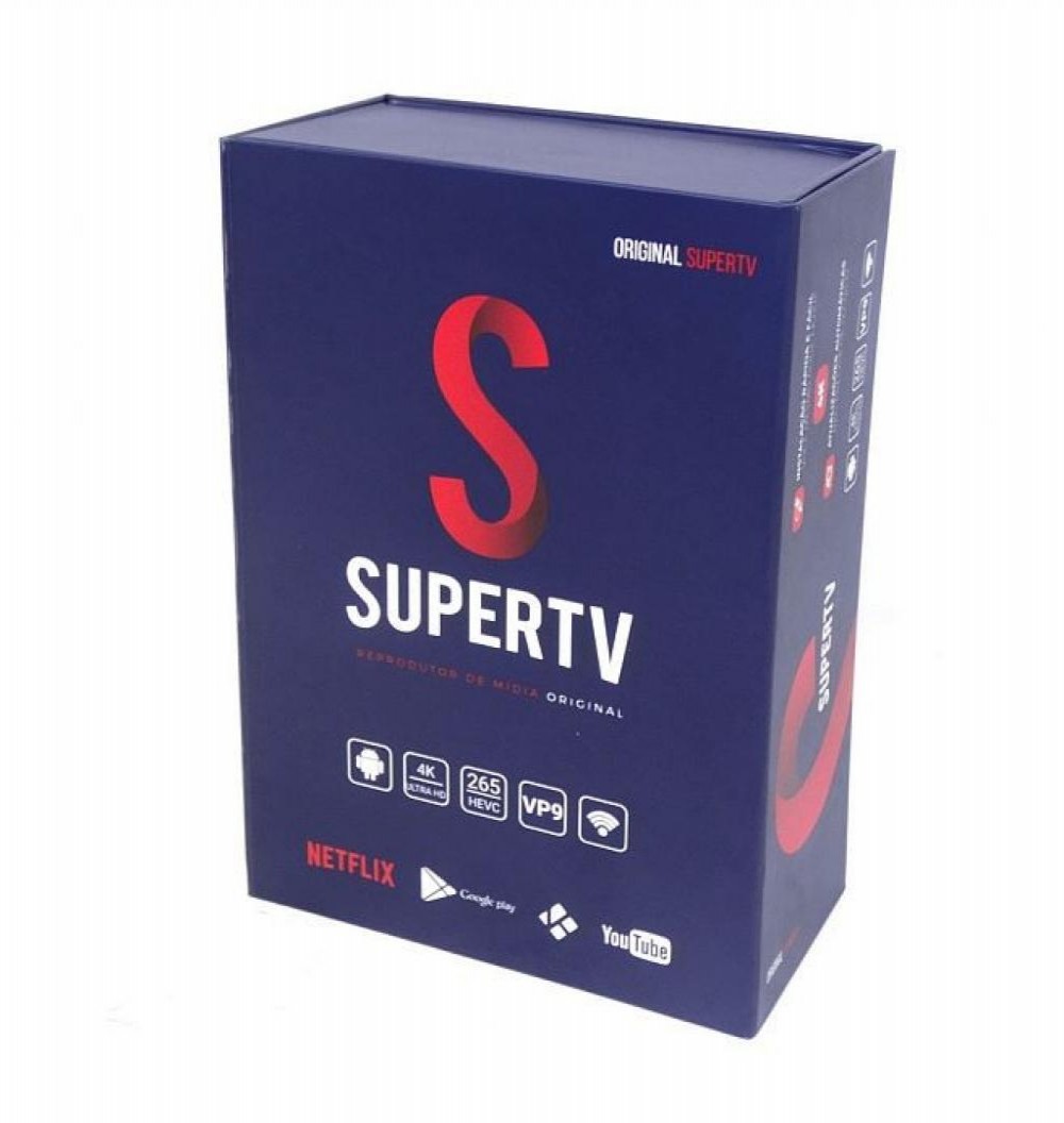Receptor Digital IPTV SuperTV Azul Edition 4K/2GB RAM