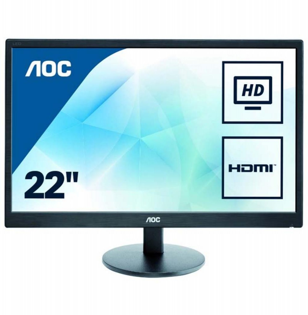 Monitor AOC E2270SWHN 22" LED HDMI FullHD