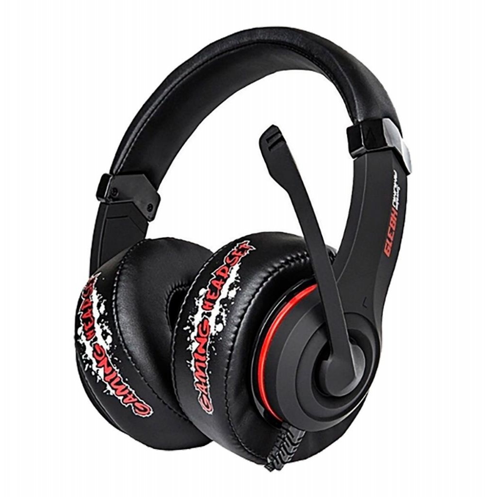 Headset para Jogos Marvo Scorpion H8319 Preto/Vermelho