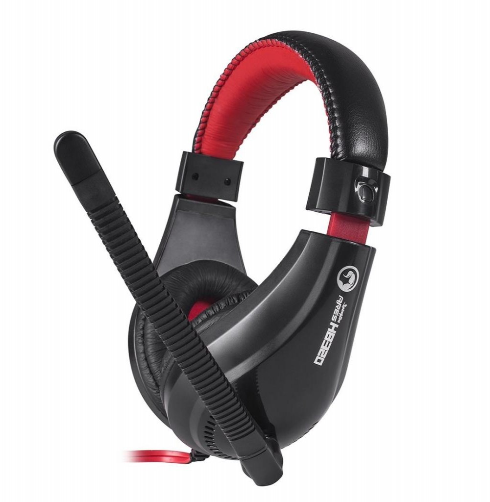 Headset para Jogos Marvo Scorpion H8320 Preto/Vermelho
