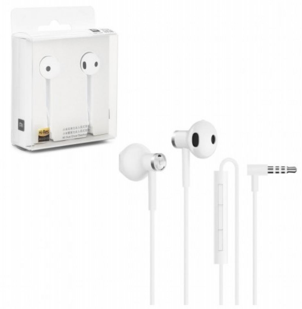 Fone Xiaomi MI Dual Driver BRE01JY 3.5MM Branco