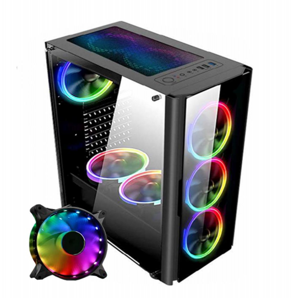 Gabinete Satellite K372 Com 3 Coolers