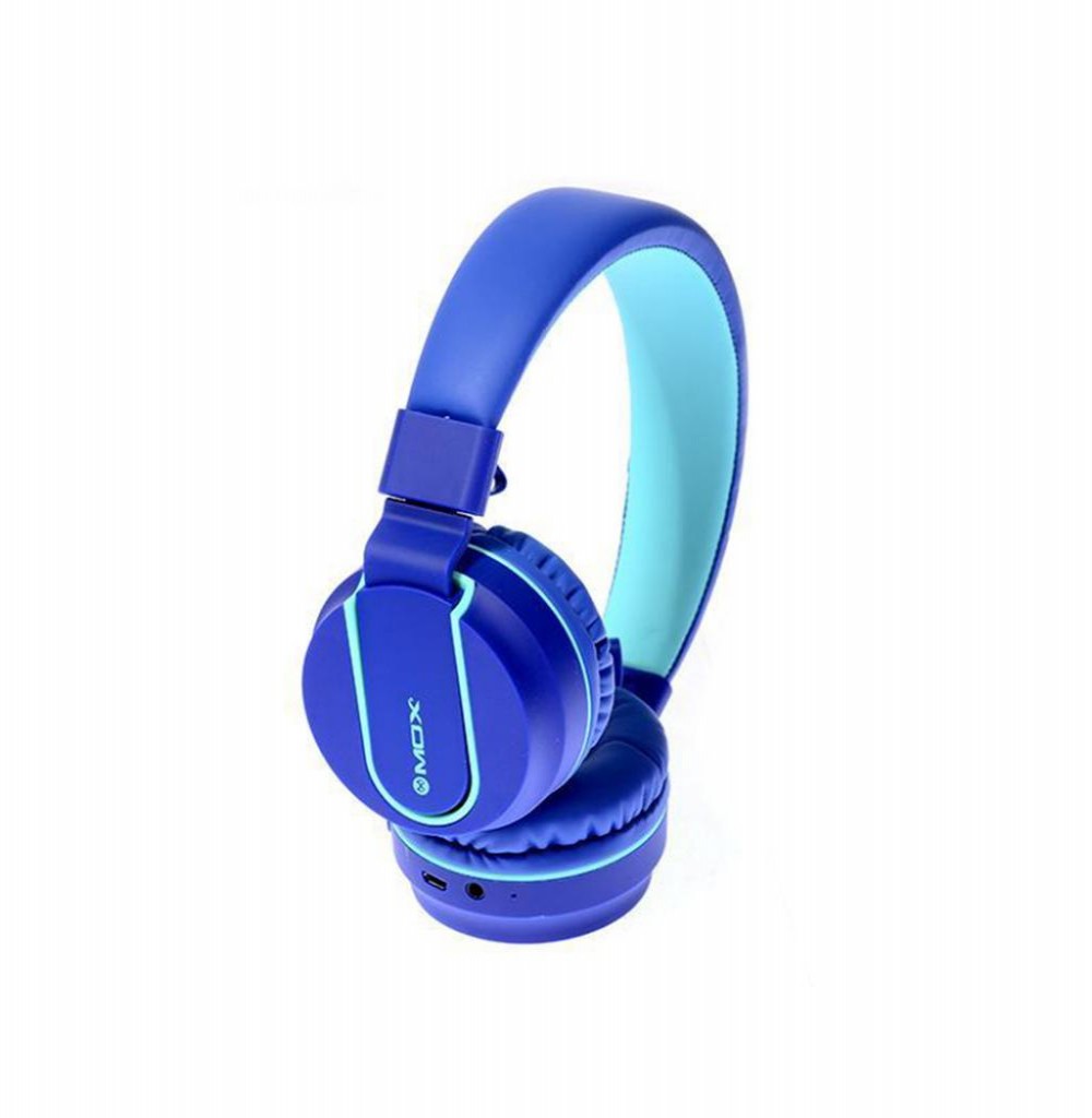 Fone de Ouvido Mox Sem Fio MO-F991 Bluetooth/USB - Azul