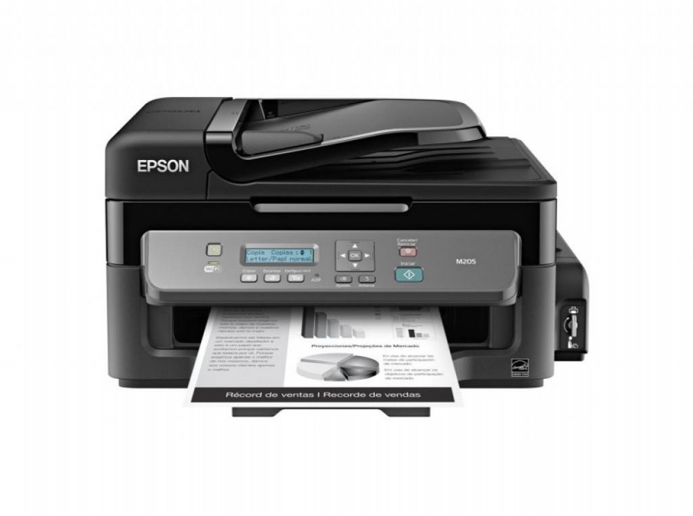 Impressora Epson WorkForce M205 Multifuncional Sem Fio