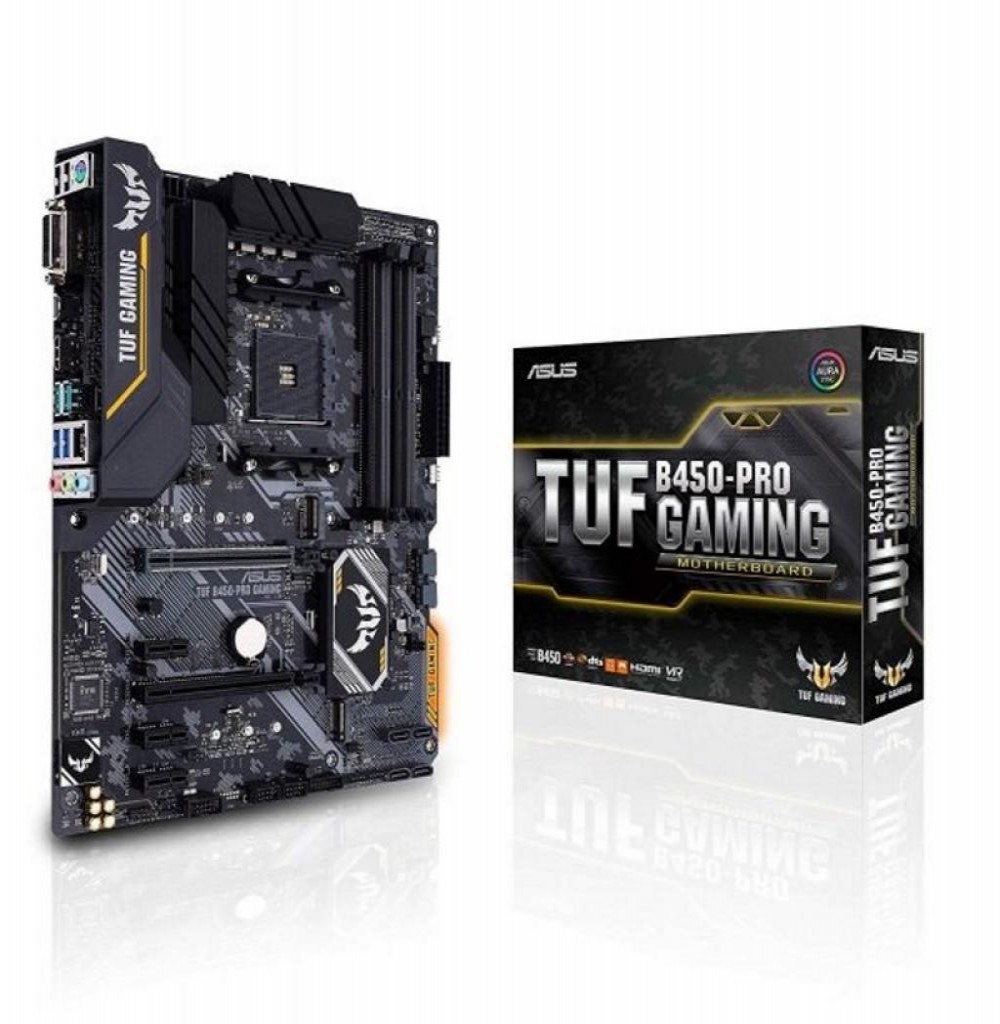 Placa-Mãe AMD (AM4) Asus B450M-PRO TUF Gaming