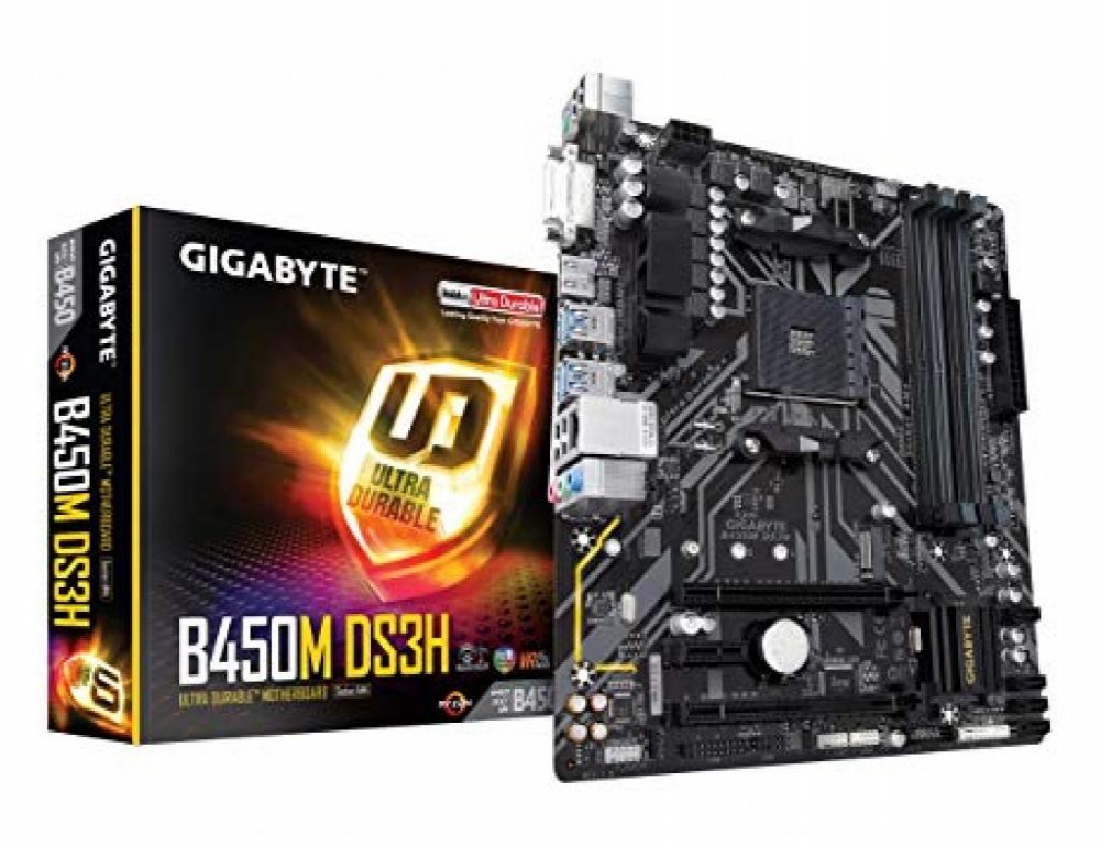 Placa Mãe AMD (AM4) Gigabyte B450M DS3H V2