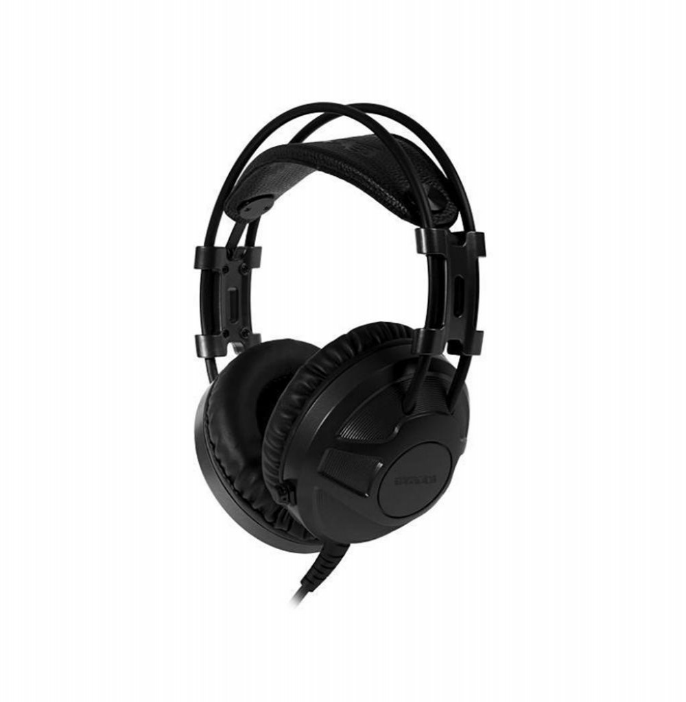 Headset Satellite AE-329 com Microfone Retrátil - Preto/Cinza