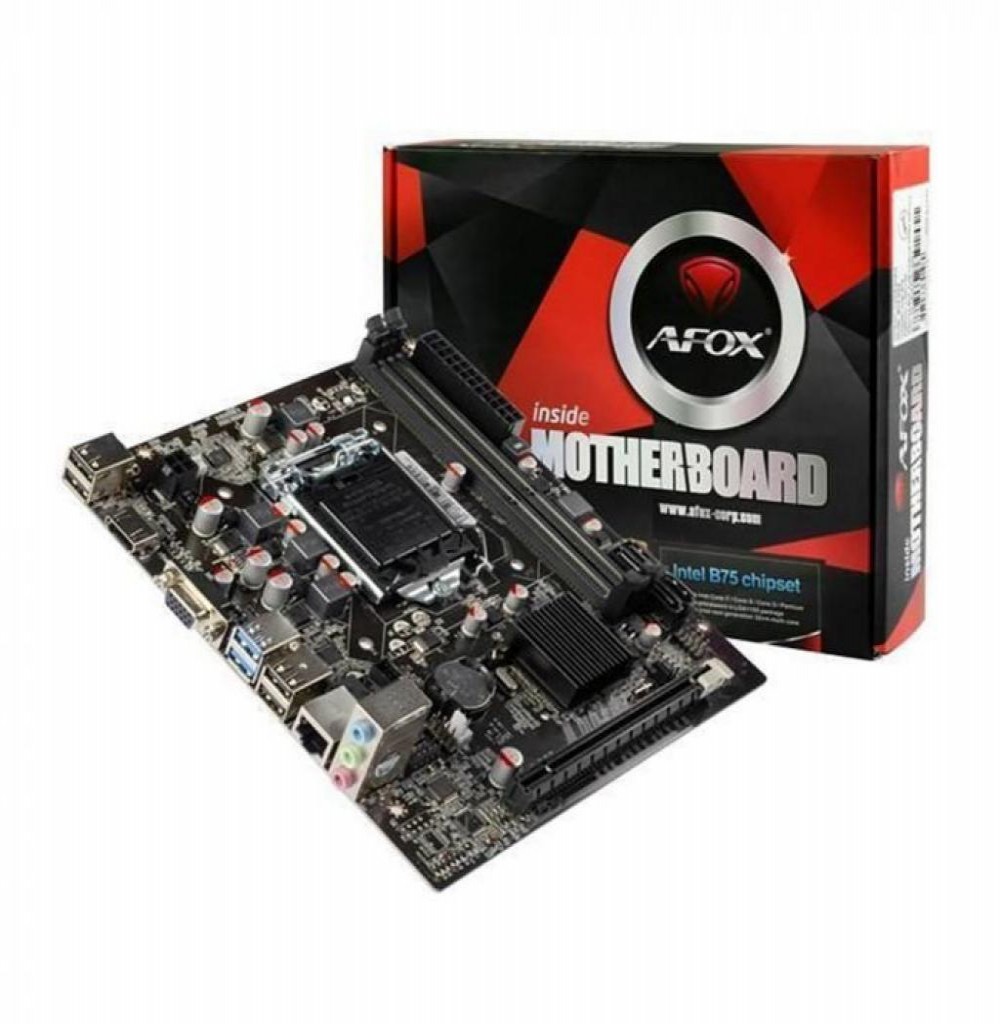 Placa-Mãe Intel (1155) Afox IB75-MA5