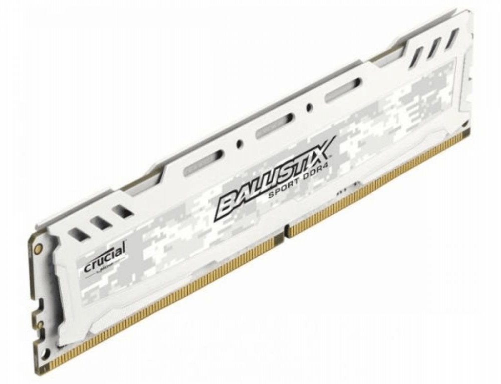 Memória DDR4 4GB 2400 Crucial Ballistix Gaming White