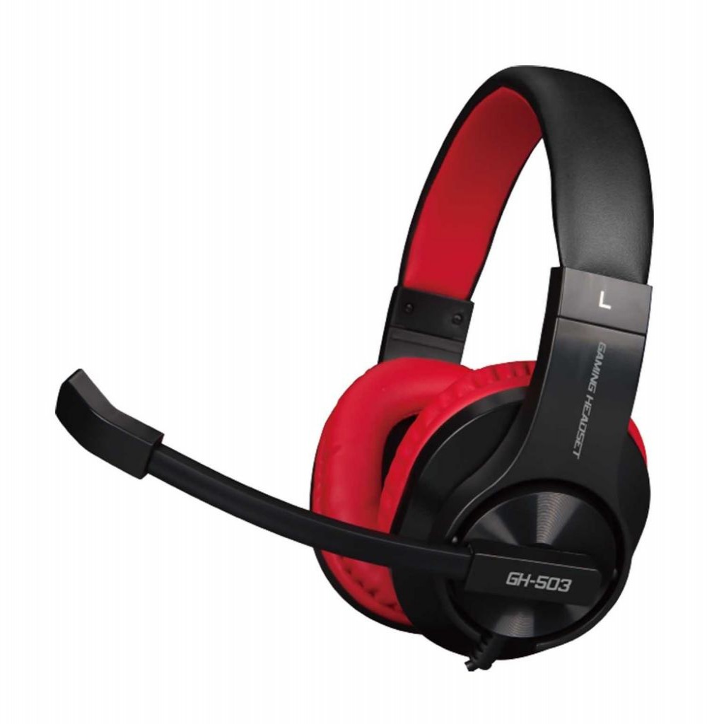 Fone com Microfone Gamer/Gaming Xtrike Me Stereo GH-503 - Preto/Vermelho