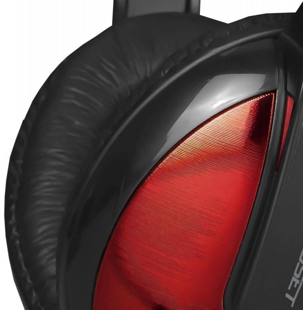 Headset para Jogos XTrike Me Stereo HP-307 Preto/Vermelho