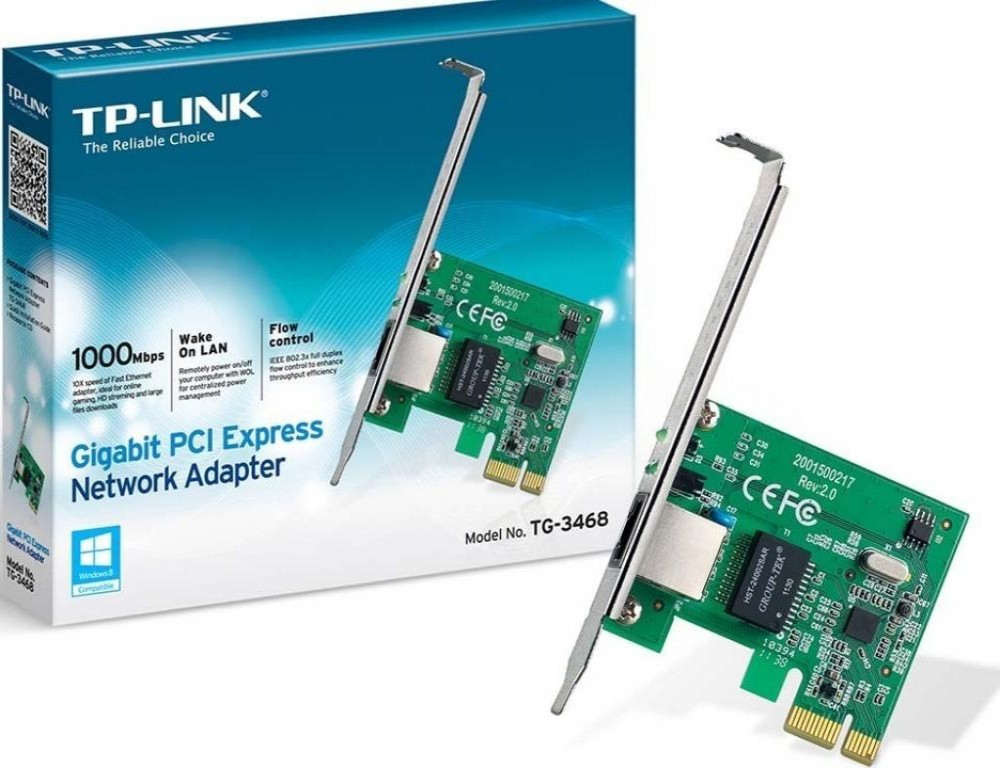 Placa de Rede PCI Express Tp-Link TG-3468 10/100/1000