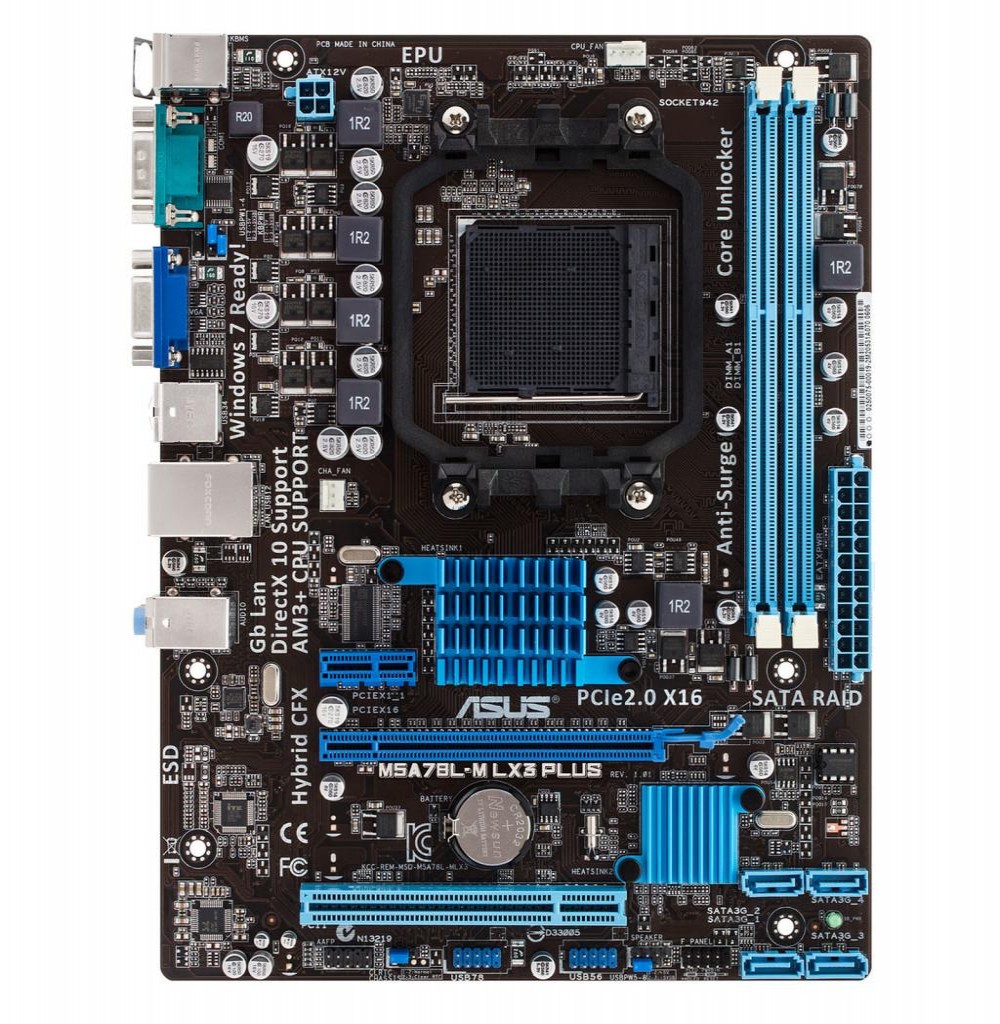 Placa Mãe Asus M5A78L-M Plus Socket AM3+ até 4 DDR3