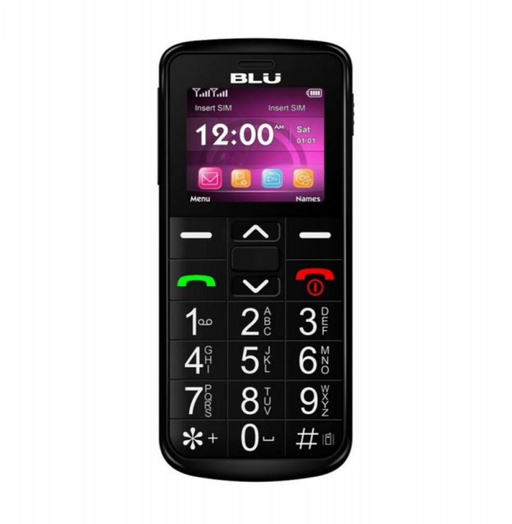 Celular BLU DS Joy 3G J090I 1.8" Preto