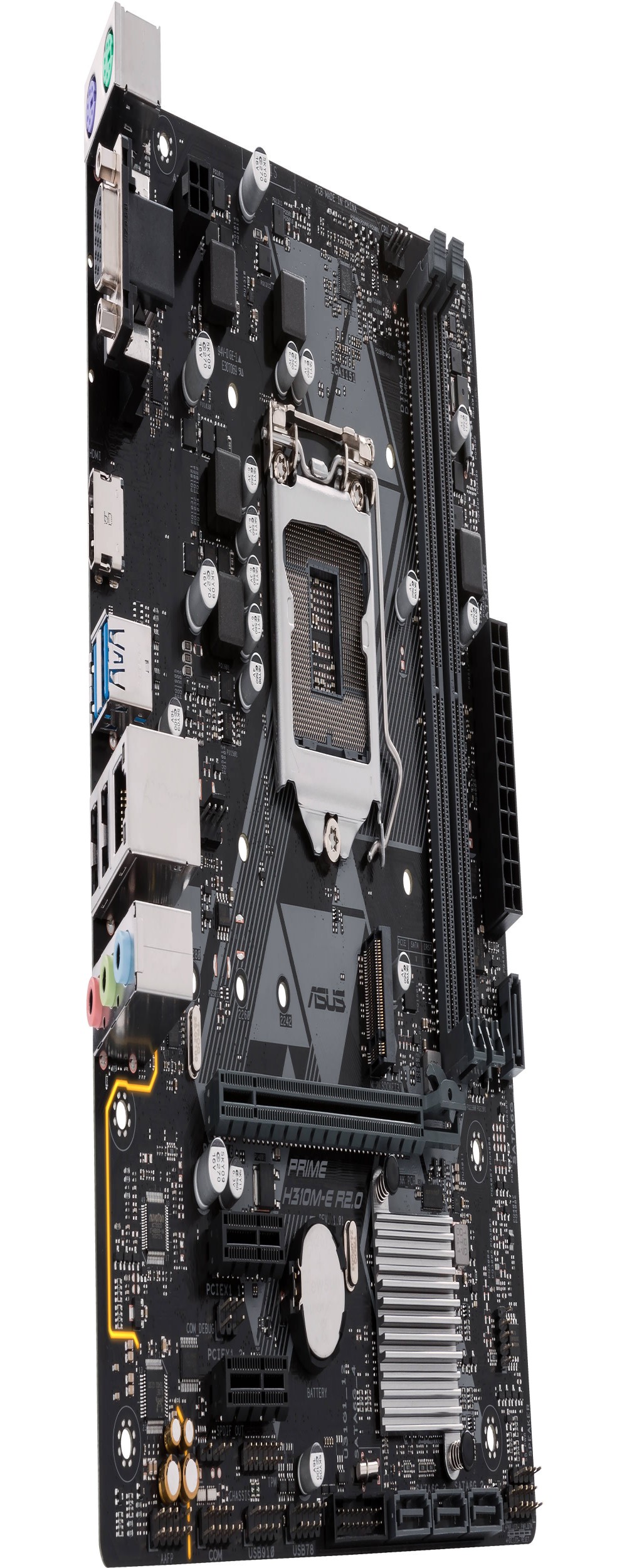 Placa Mãe Asus Prime H310M-E R2.0 LGA1151/2xDDR4/PCI-E/M.2/D-Sub/HDMI/SATA
