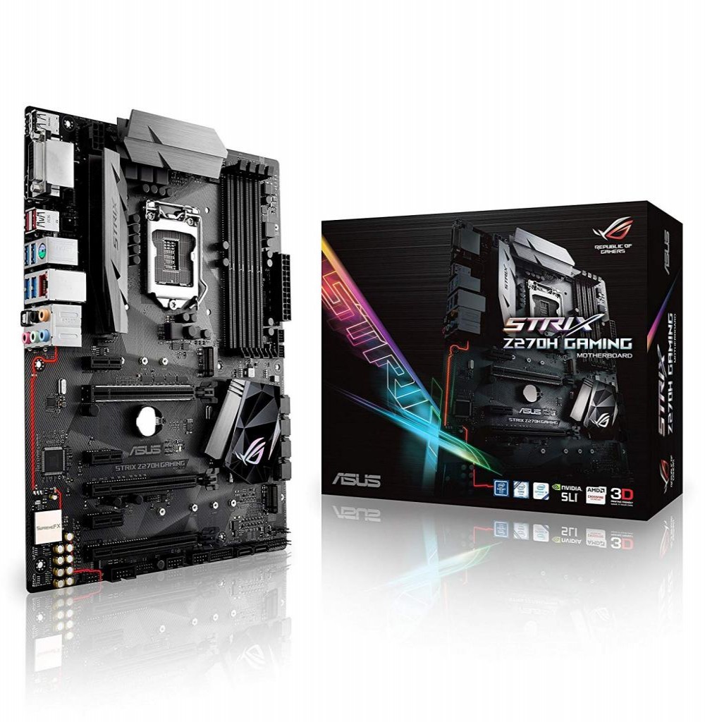 Placa-mãe Asus Gaming Z270h - Lga1151 Ddr4 3866mhz Usb 3.1 Tipo-c